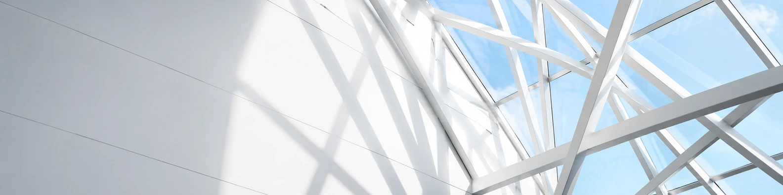 Angular Atrium Frame business LinkedIn banner for real estate architecture and construction professionals